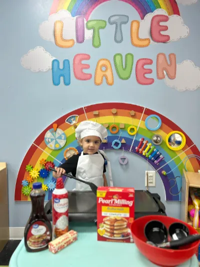 Child at Little Heaven Daycare